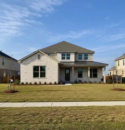 Stunning new home in Coastal Bend, built with hurricane resilience and beautiful coastal landscaping